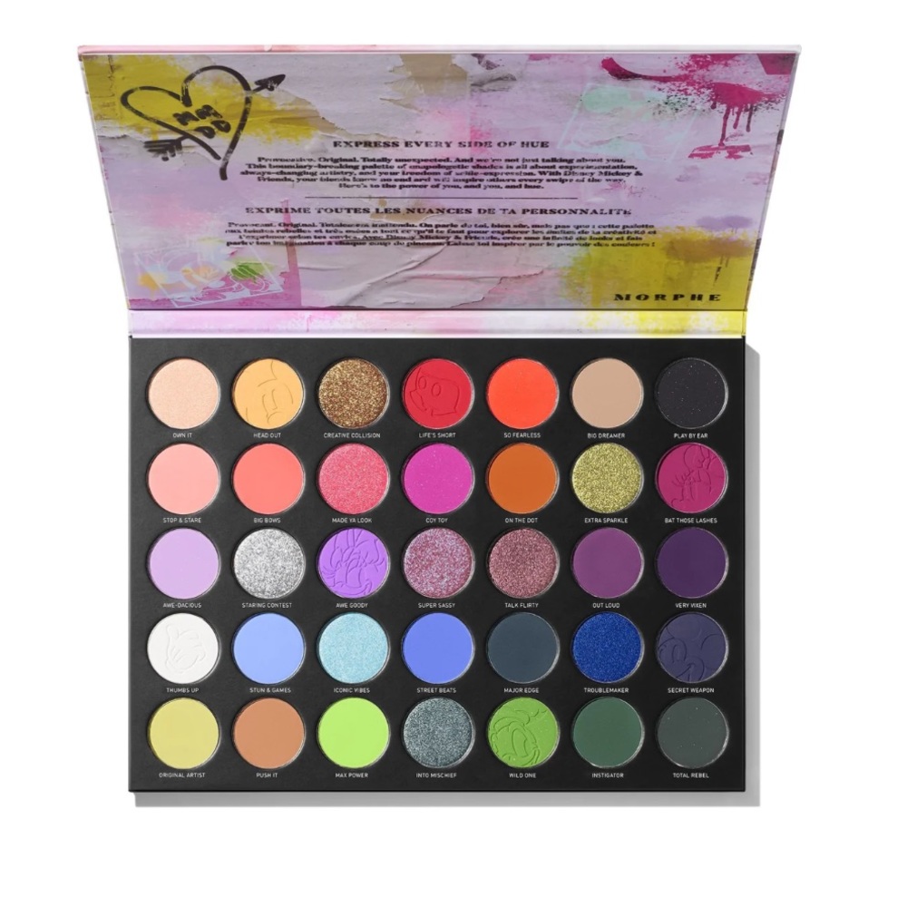 NWT Morphe Mickey & Friends Truth Be Bold Artistry Palette - Picture 2 of 5